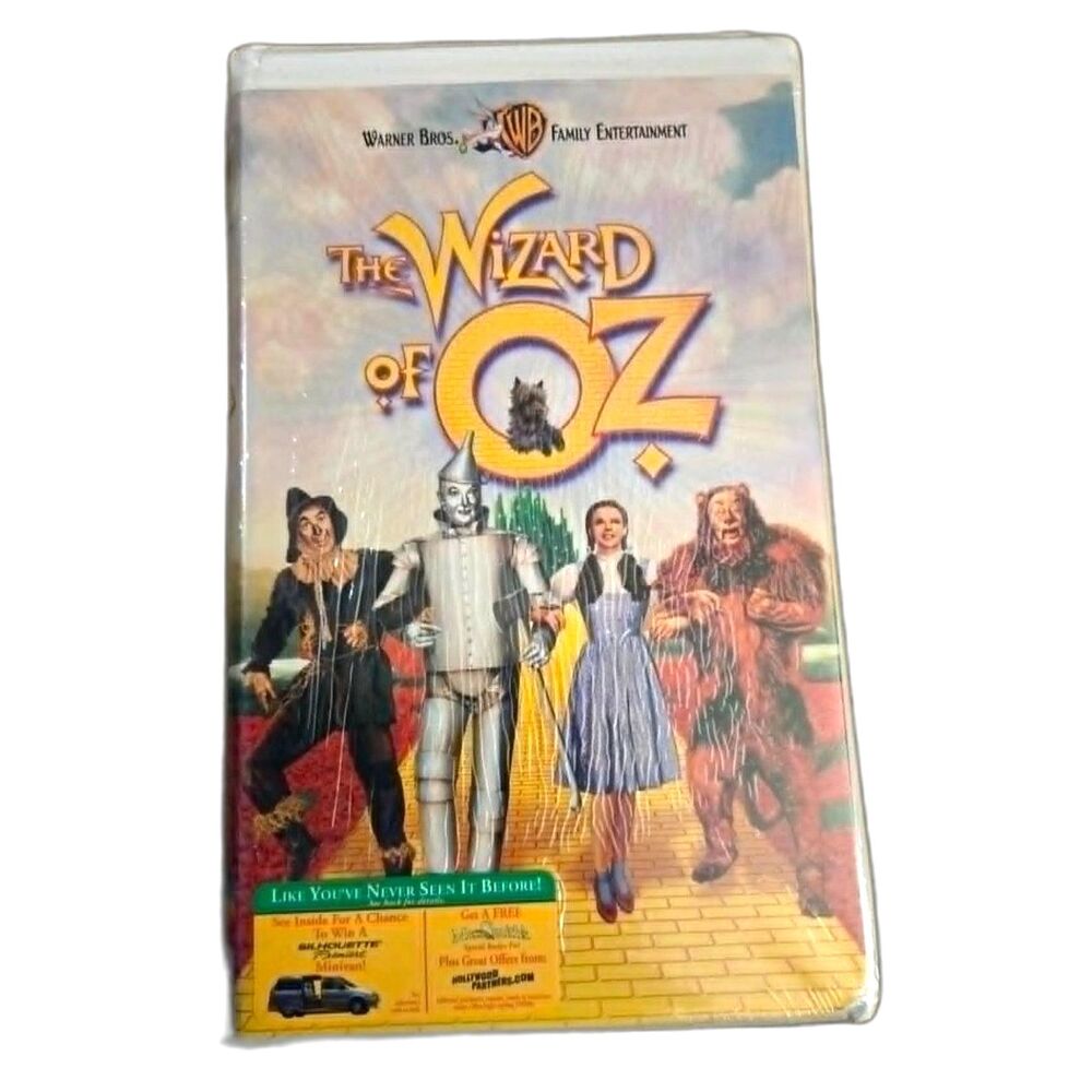 The Wizard of Oz VHS 1999 Warner Bros Family Entertainment (Sealed)